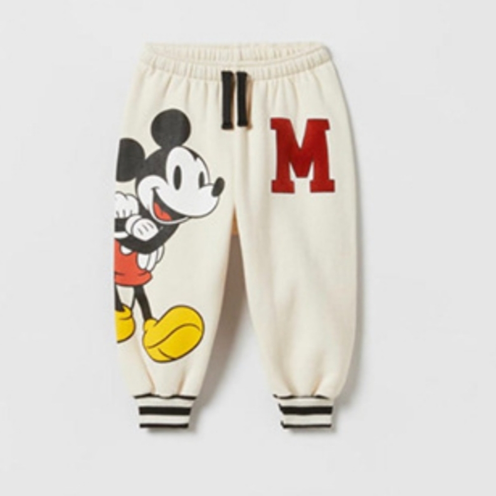 Zara Kids  Disney Project Joggers NWT.